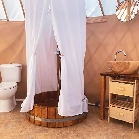 Glamping Iurte Mongole Spiritul Zimbrului Hotel Vama Buzaului Exterior photo