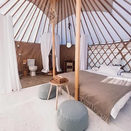 Glamping Iurte Mongole Spiritul Zimbrului Hotel Vama Buzaului Exterior photo